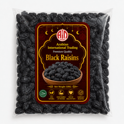 Premium Black Raisins 500gm | বাছাইকৃত কালো কিশমিশ