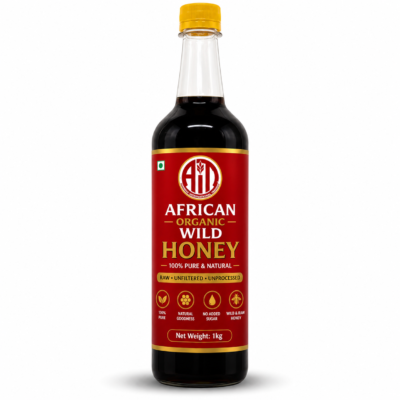 আফ্রিকান অর্গানিক ওয়াইল্ড হানি 1kg | African Organic Wild Honey